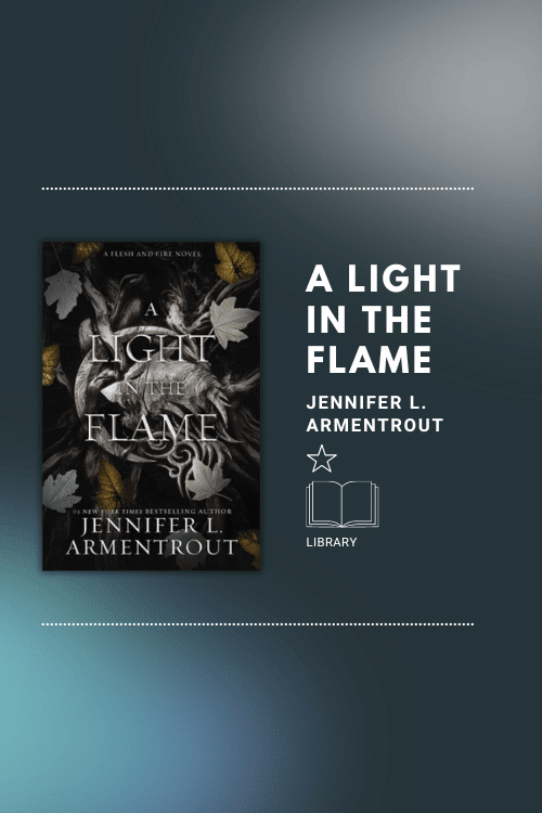 A Light in the Flame by Jennifer L Armentrout