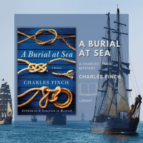 A Burial At Sea by Charles Finch book cover